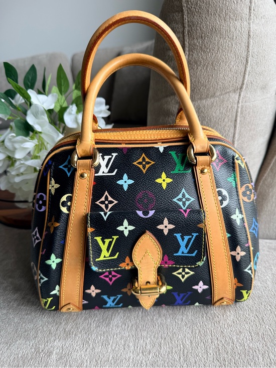 Louis Vuitton Handbags - Louis Vuitton Murakami Black Multicolor Priscilla Monogram Handbag